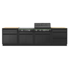 Outdoorchef KITCHEN HEAT X-415/245 30MB HPL Gas BBQ Black