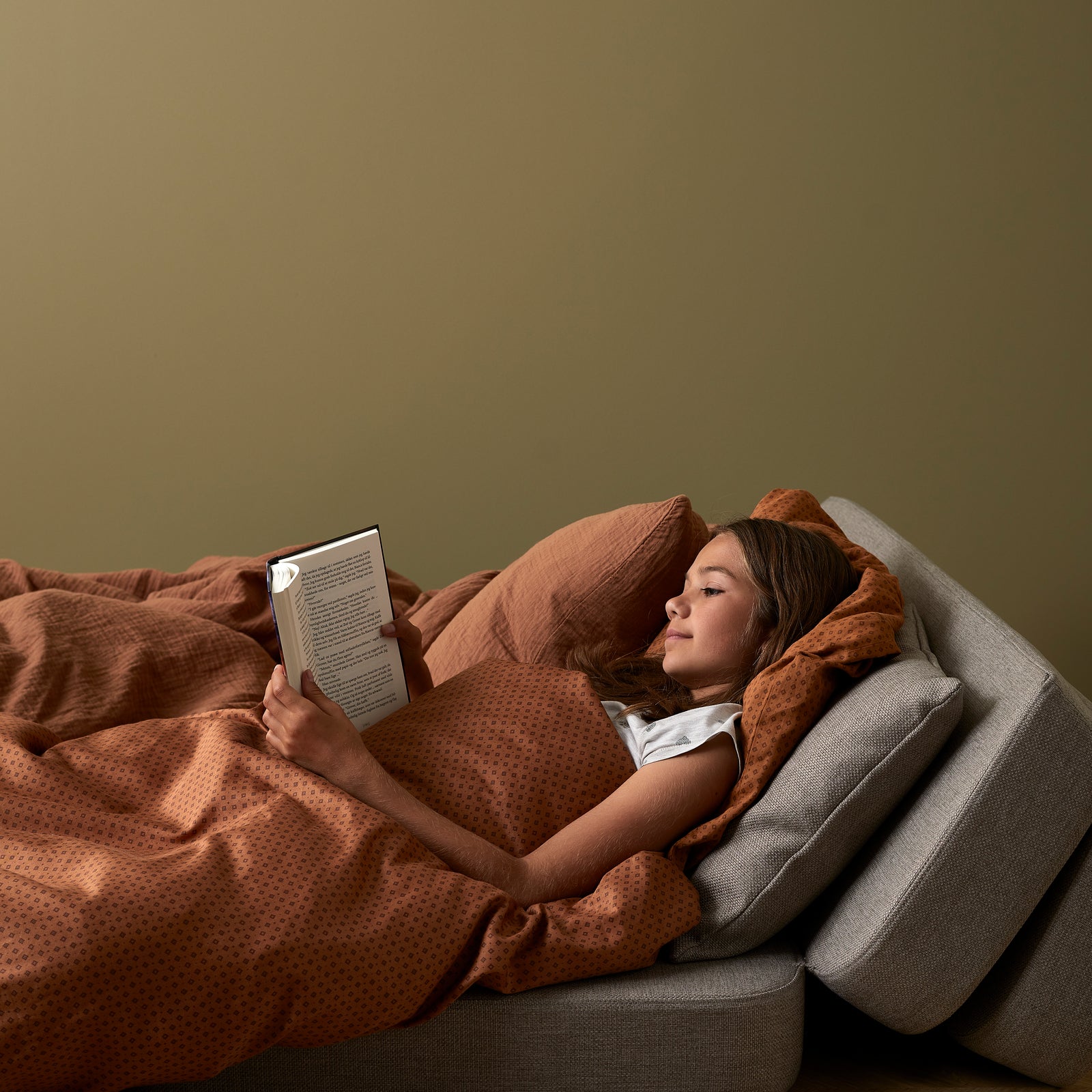 By KlipKlap Bed Linen Junior Indian Diamonds Brown