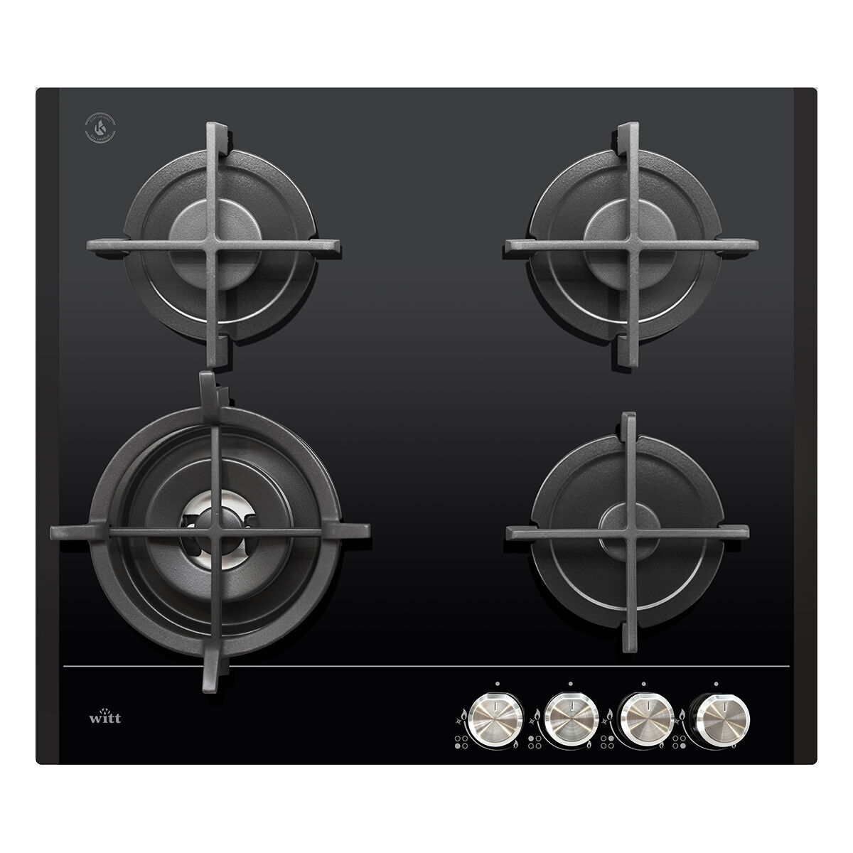 Witt WGH 604 GOG  Gas hob Black