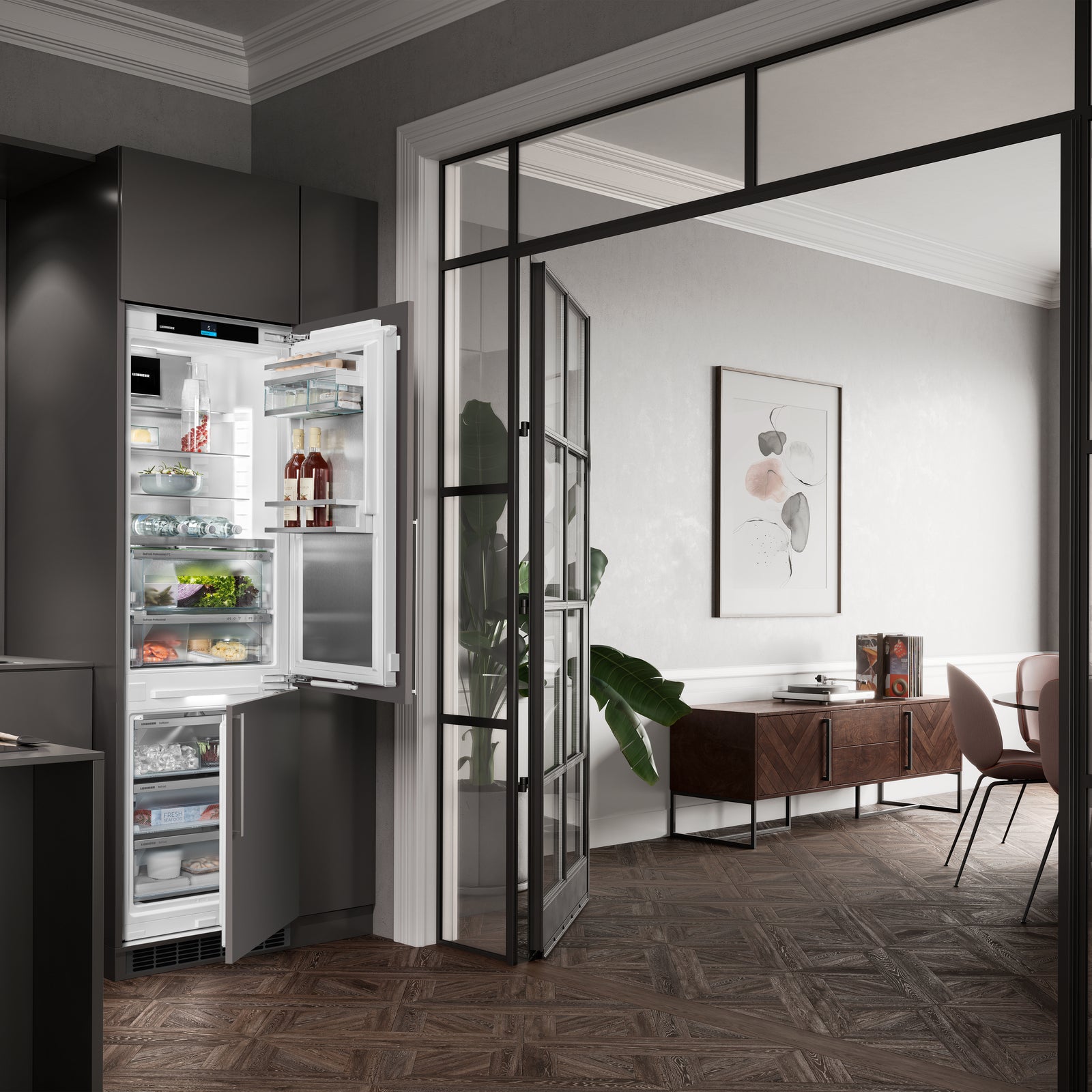 Liebherr Prime ICNbsci 5173-22 001 Fridge/freezer Integrated