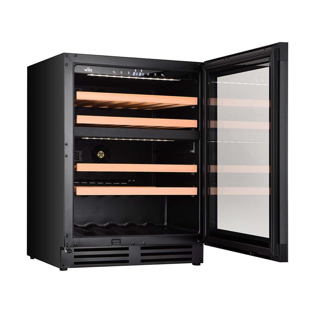 Witt WCU6082-2BG Tabletop wine cabinet Black