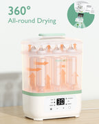 Momcozy 8-i-1 Elektrisk Damp Sterilisator til Sutteflasker