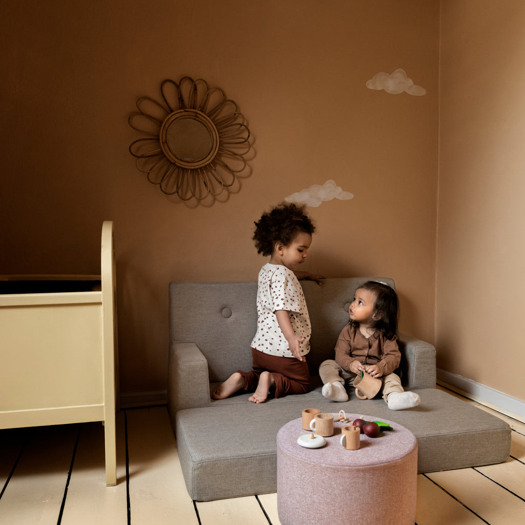 By KlipKlap KK Kids Sofa Sand w. Sand
