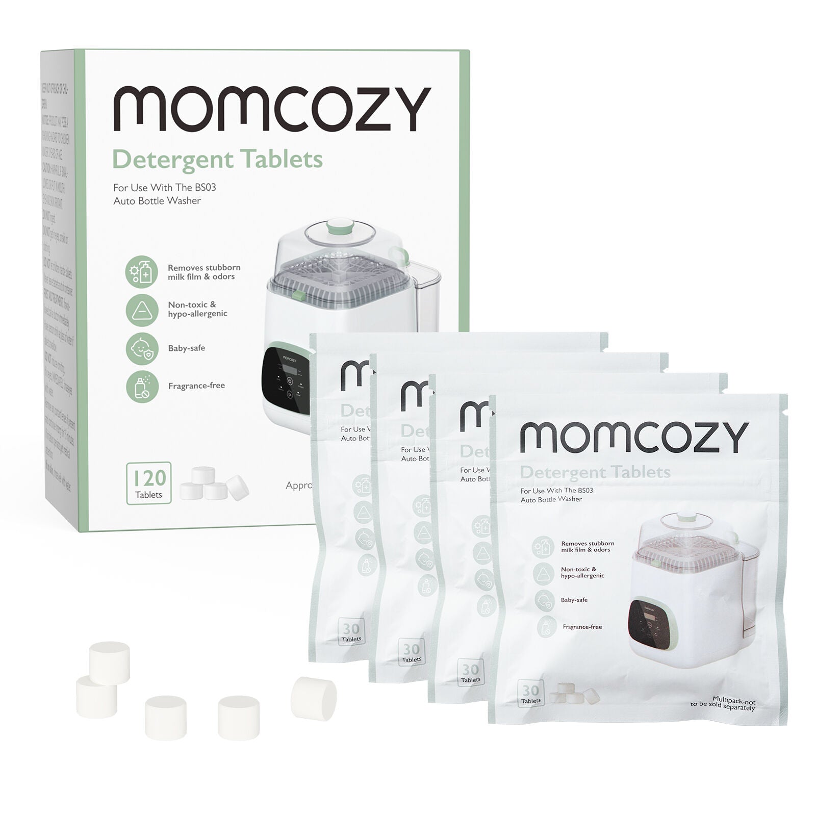 Momcozy Pesupalikka KleanPal Pro Baby -laitteelle