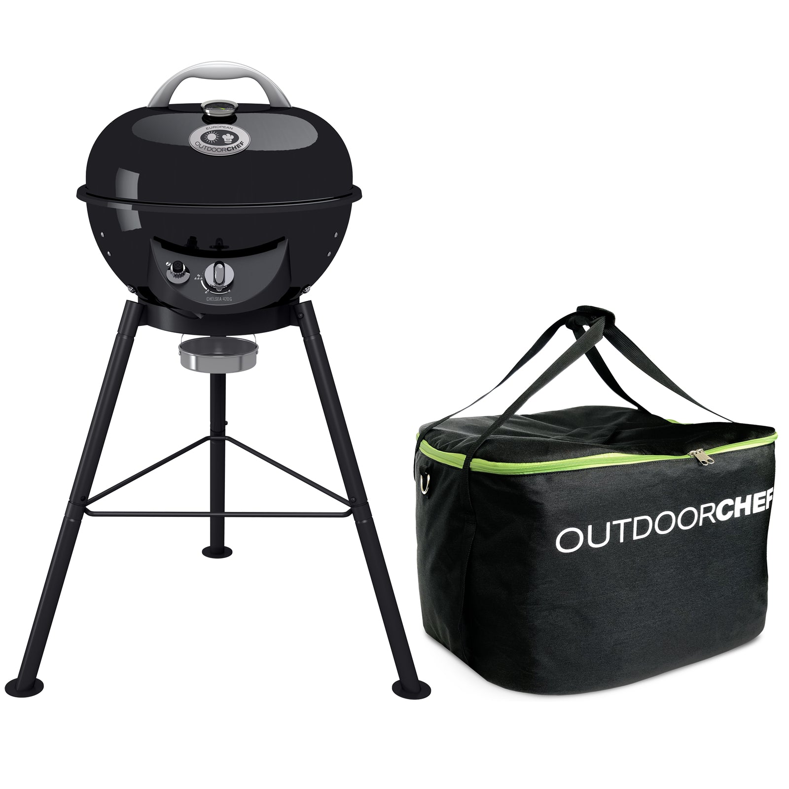 Outdoorchef OPBEVARINGSTASKE TIL RØG Sort