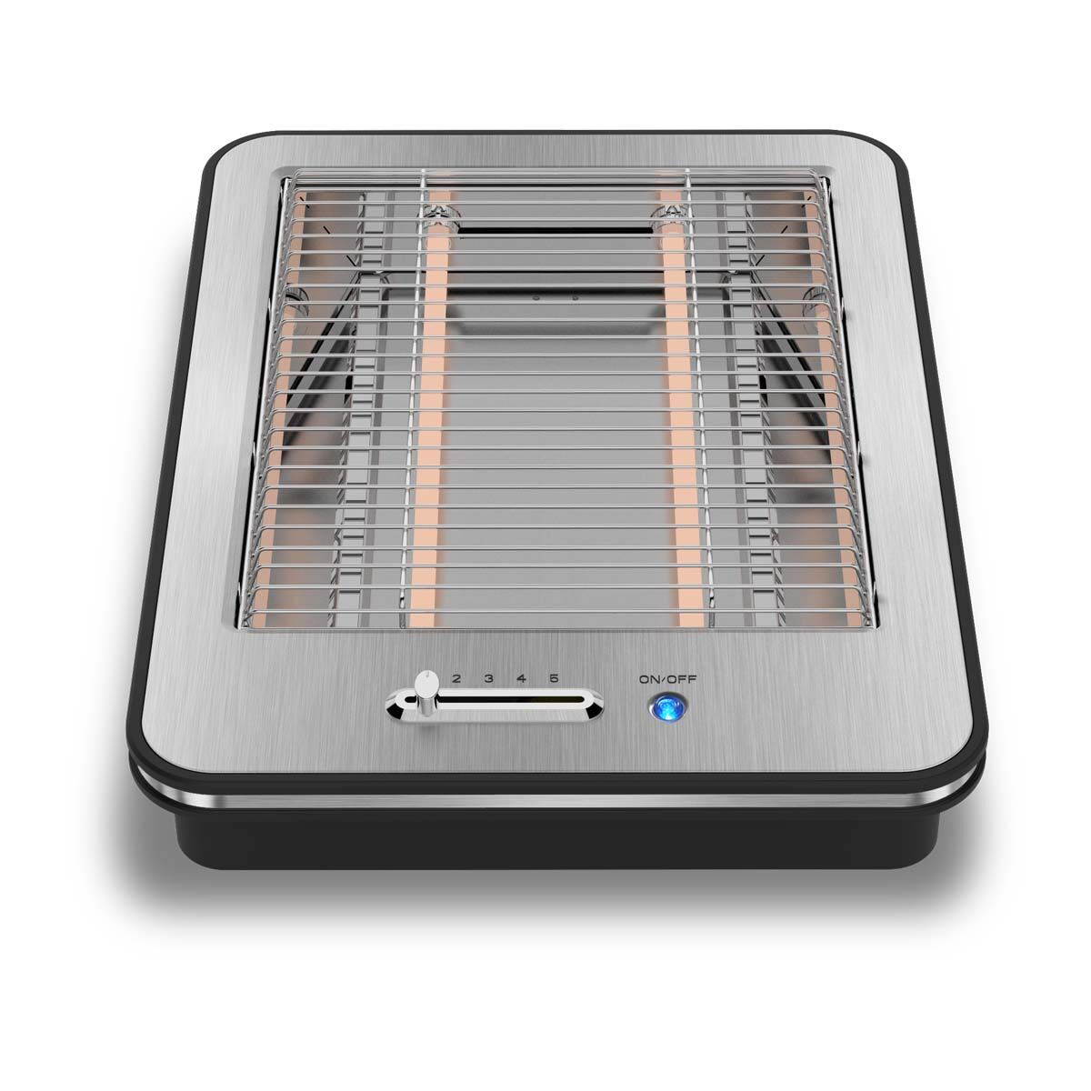 Witt Classic Flat toaster Toaster Brushed Steel