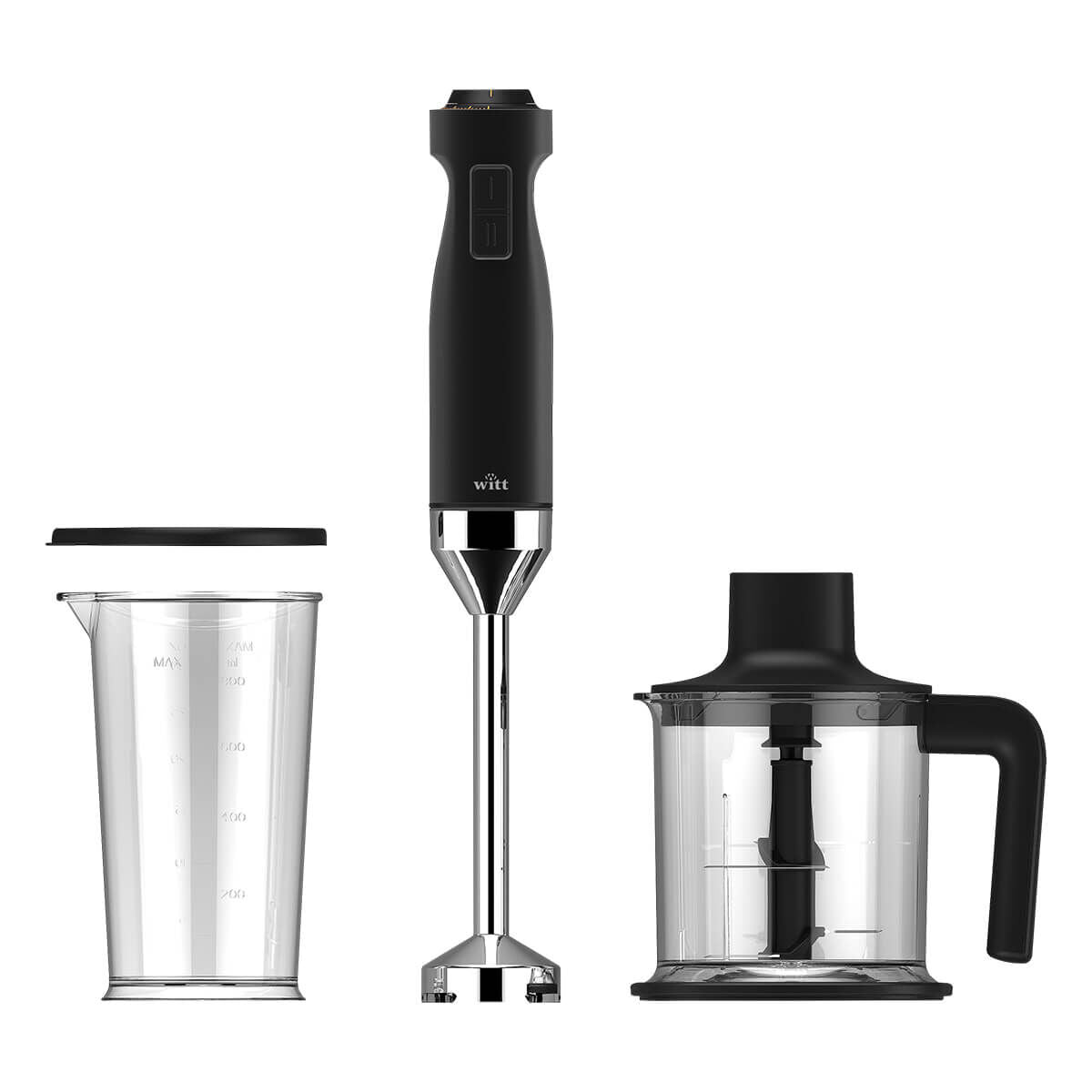 Witt Premium Hand Blender Immersion blender Black