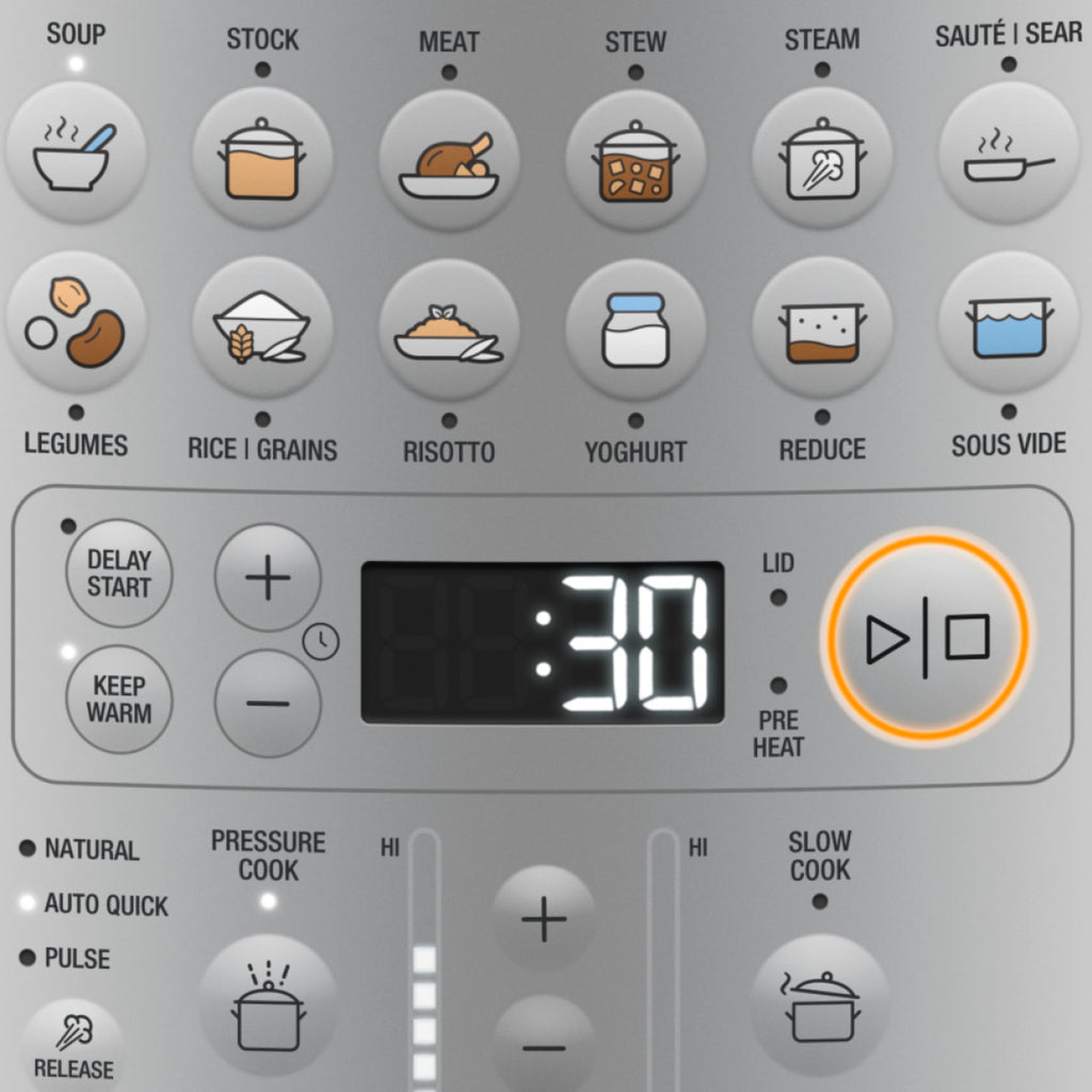 Sage SPR 680 BSS Pressure cooker Brushed steel