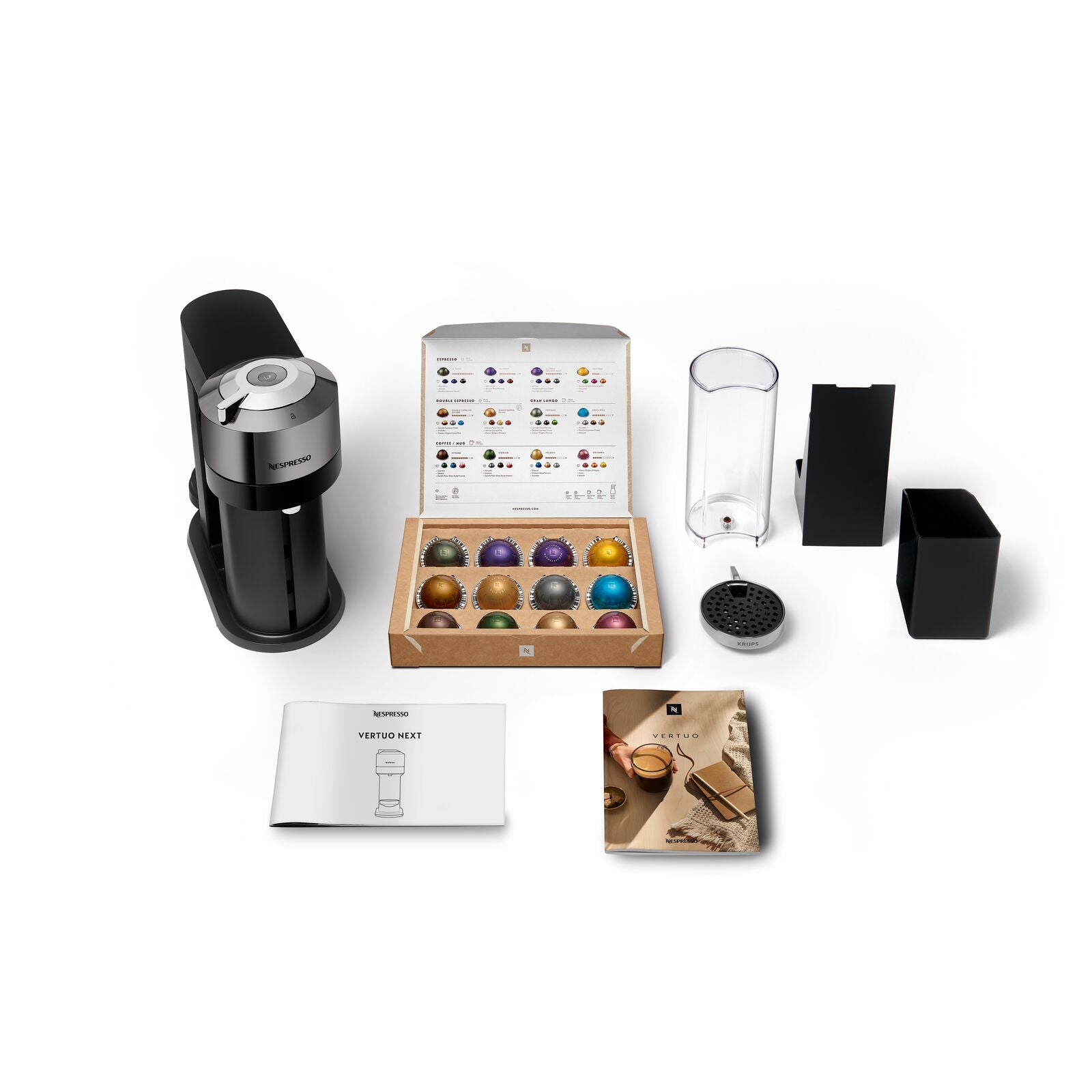 SNV 540 DCR Nespresso Vertuo Next Deluxe - Dark Crome