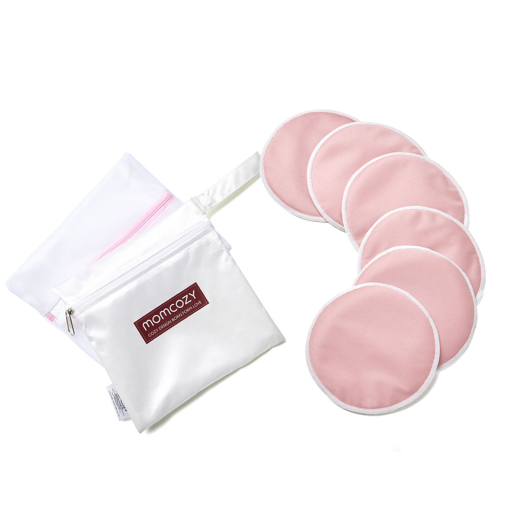 Momcozy Reusable 6 Pack Thin Nursing Pad