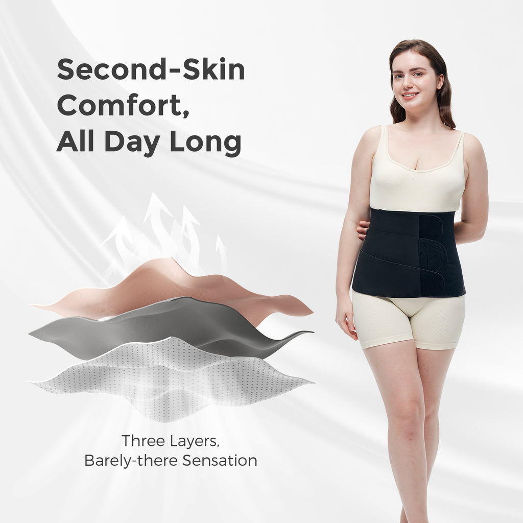 Momcozy Ergowrap L Efterfødselsmavebælte Sort