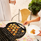 NomadiQ Dutch Pancake Grillplate Svart