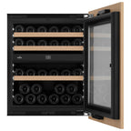 Witt WIU6070P-2P33 Built-in wine Black