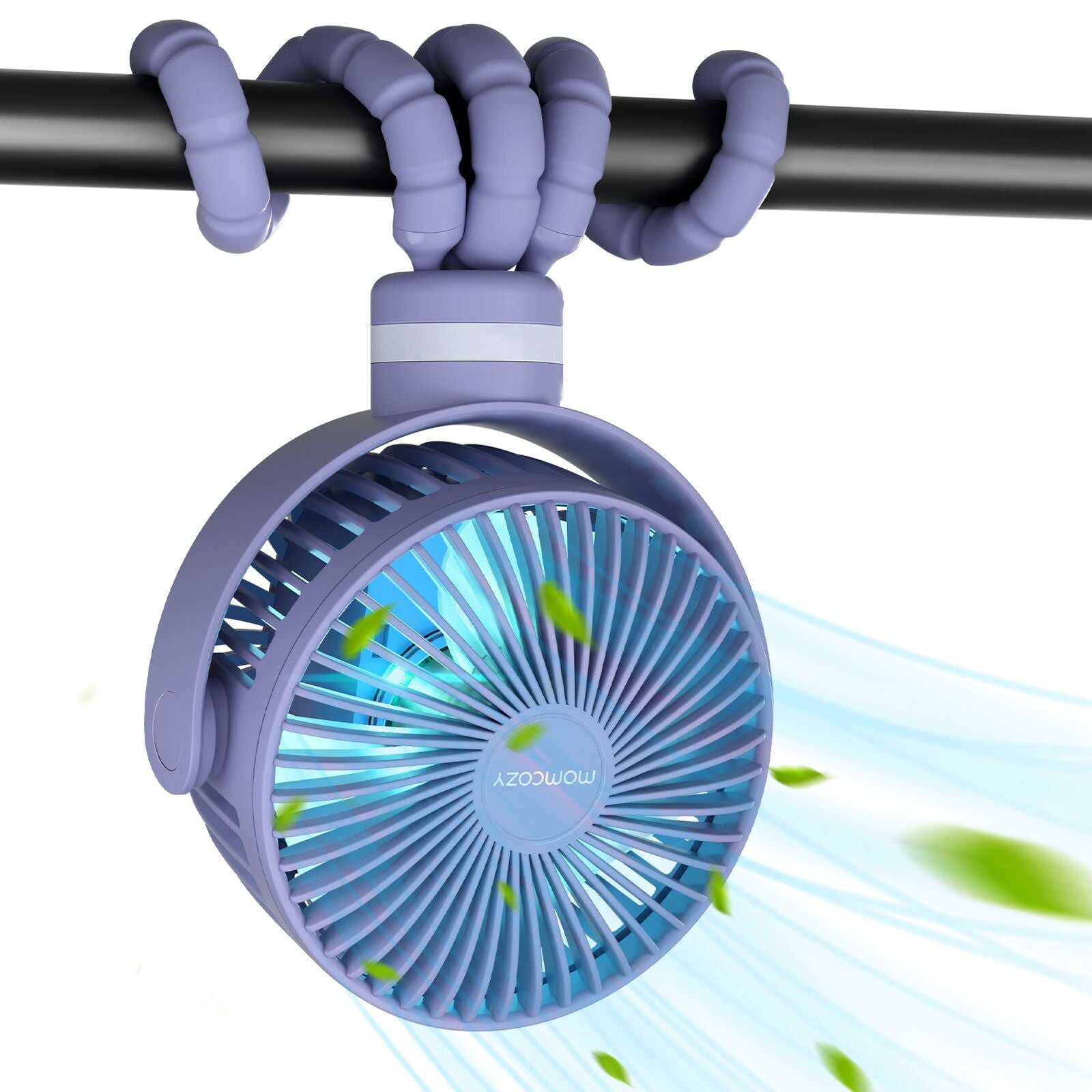 Momcozy Bärbar Fläkt Lila