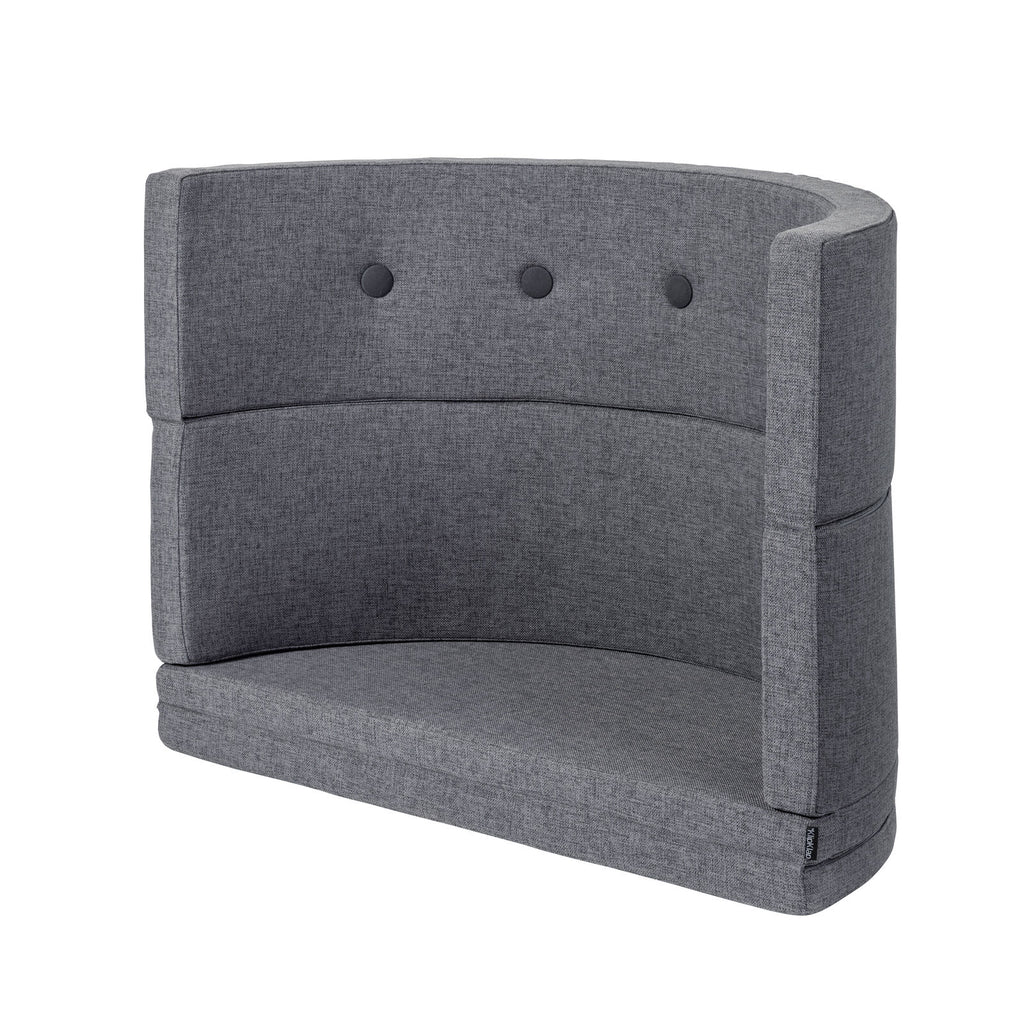 By KlipKlap Play Fold Circle Blue Grey w. Grey