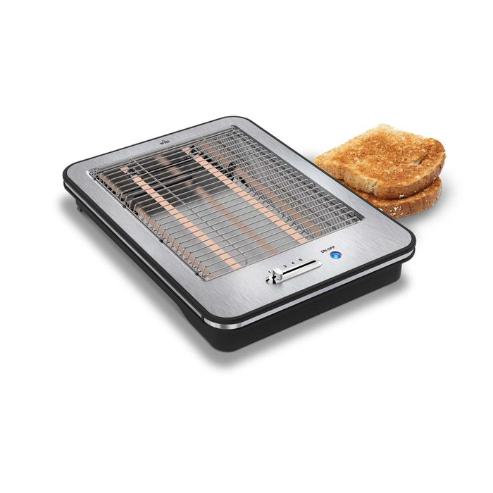 Witt Classic Flat toaster Toaster Brushed Steel