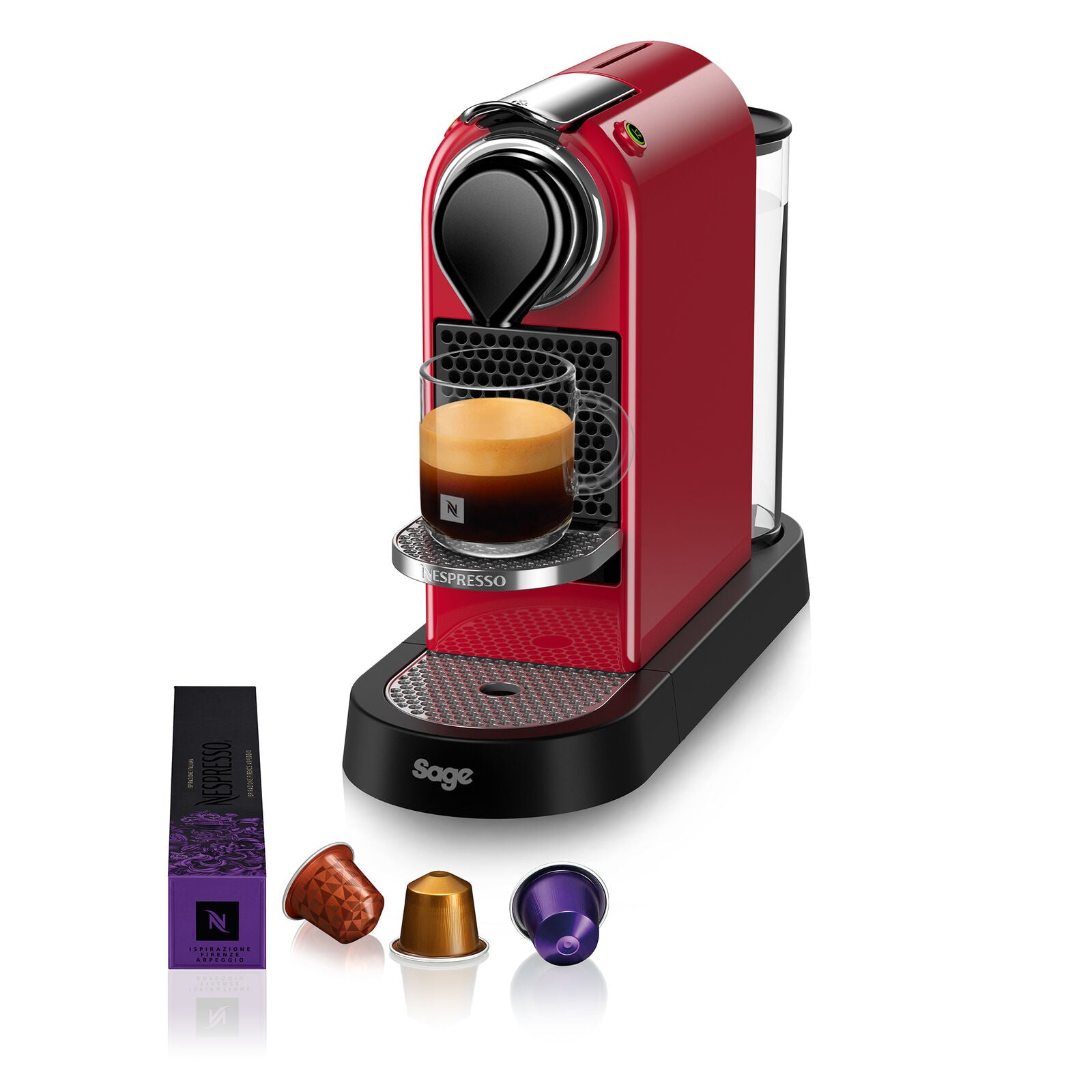 SEC 630 RED Nespresso CitiZ - Red
