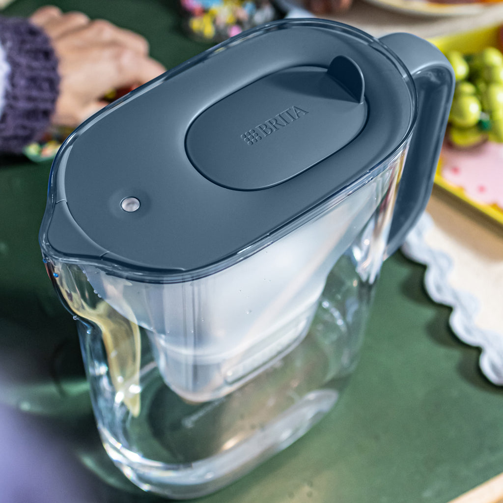 Brita Style Essential LED4W Mxpro Kande Vandfilter Stenblå