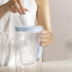 Brita Glass Jug Light blue