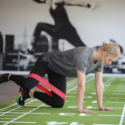 FLEXVIT Retail MINI "PREHAB" Let Powerband Rød Elastisk Minibånd Rød