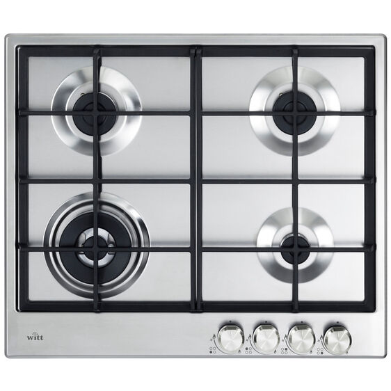 Witt WGH 604 BG  Gas hob Stainless Steel