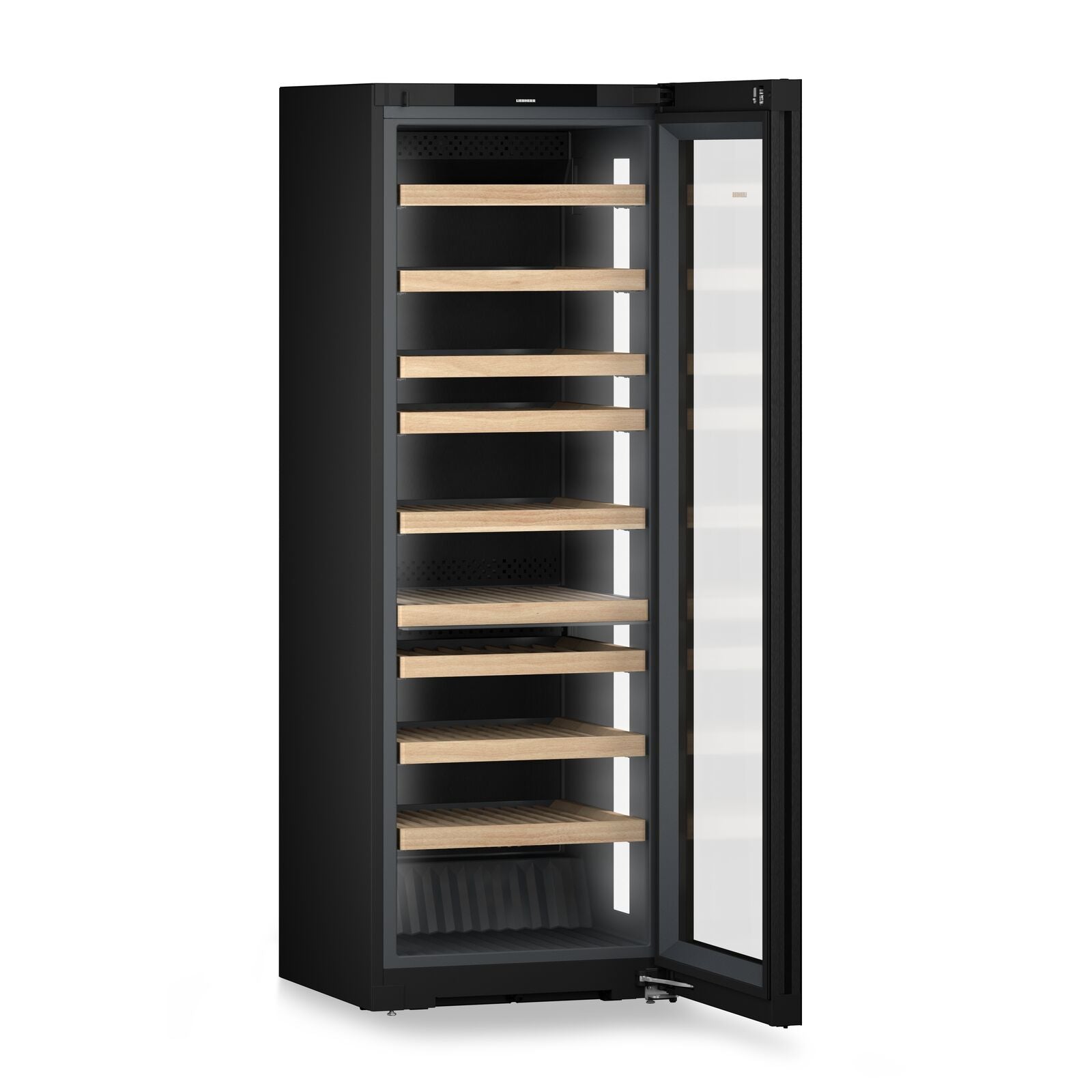 Liebherr Vinidor WPgbi 7472-20 001 Freestanding wine Black glass