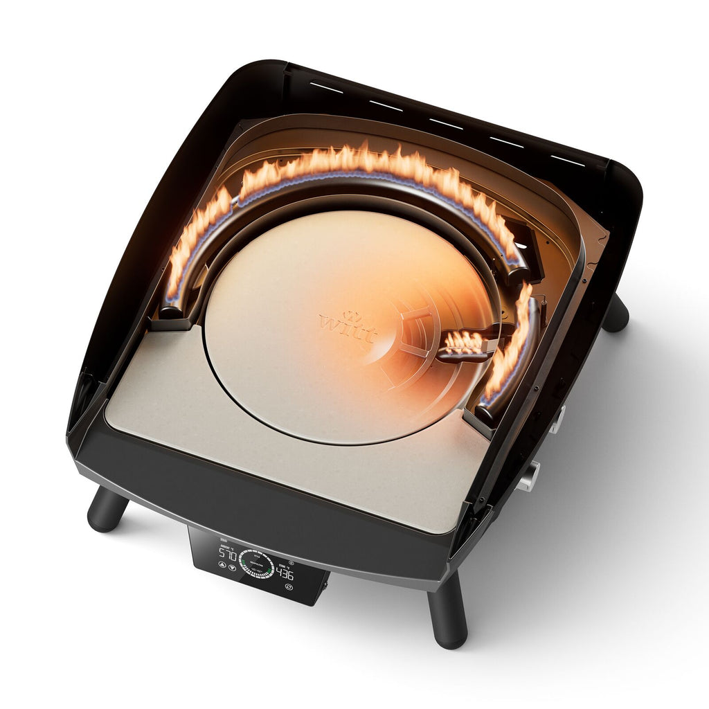 Witt ETNA Rotante Control 13" EU Pizzaovn Sort