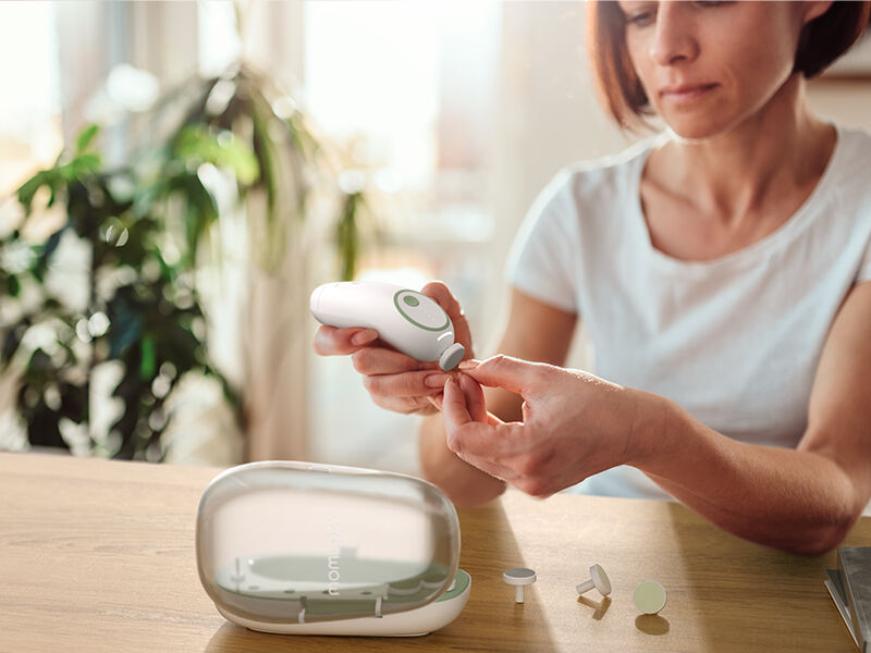 Momcozy Electric Baby Nail File - Low Noise Grooming