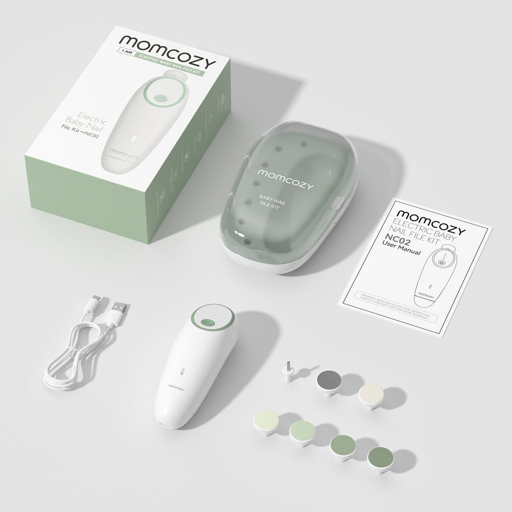 Momcozy Sähköinen Vauvankynsiviila – Hiljainen Viimeistely