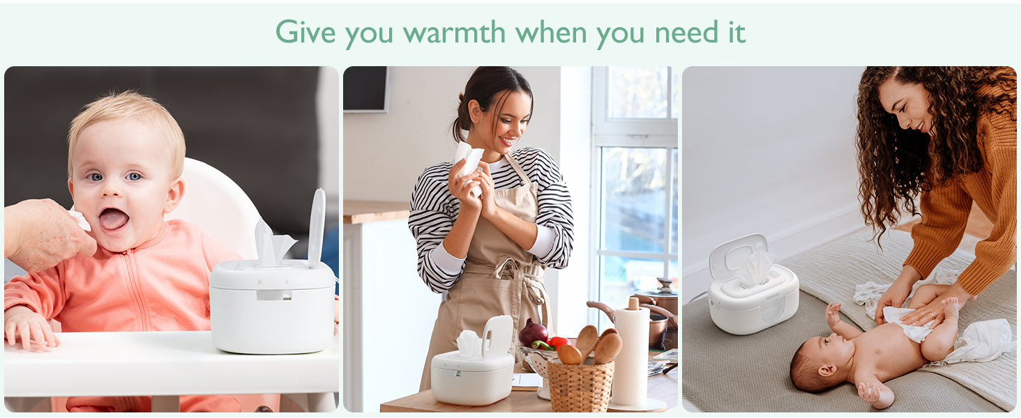 Momcozy Large Capacity Baby Wipe Warmer- EU Version Wipe Warmer