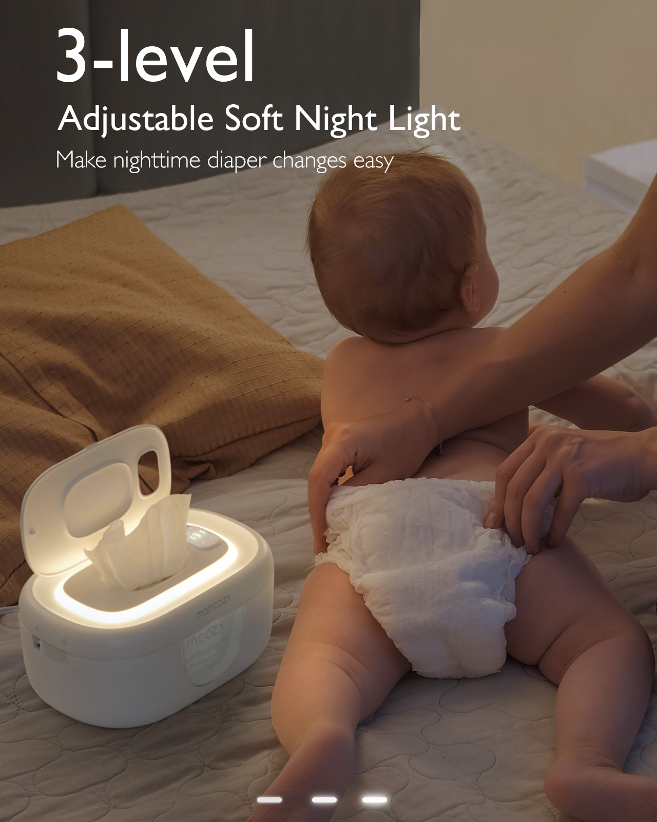 Momcozy Large Capacity Baby Wipe Warmer- EU Version Wipe Warmer