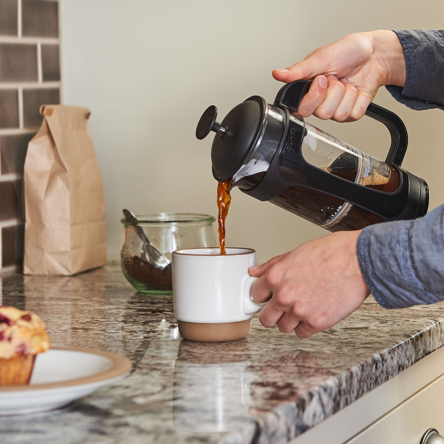 Espro P3 1418C-BK stempelkande glas