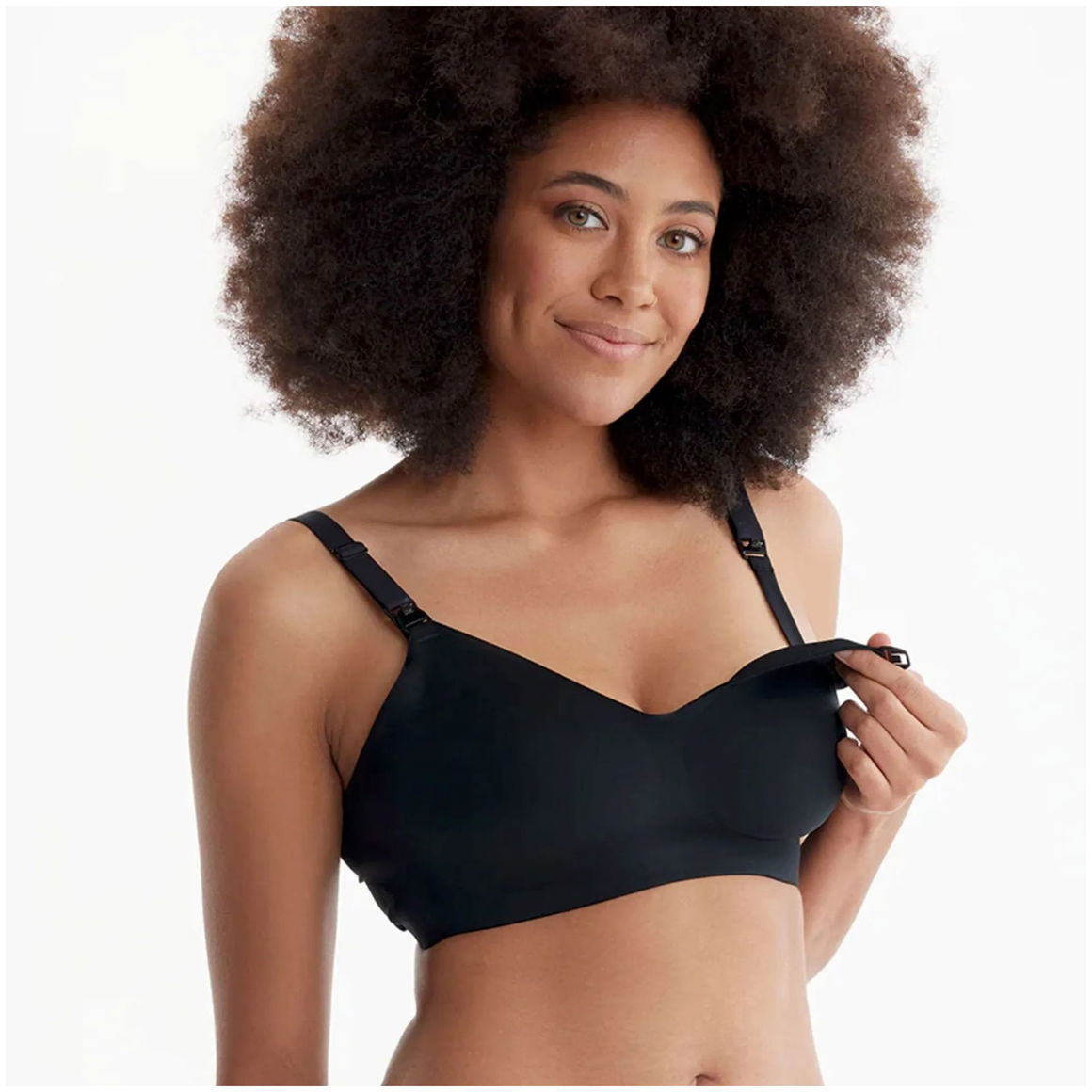 Momcozy YN21 M Hands-Free Pumping Bra Black