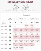 Momcozy YN21 XL Hands-Free Pumping Bra Natural