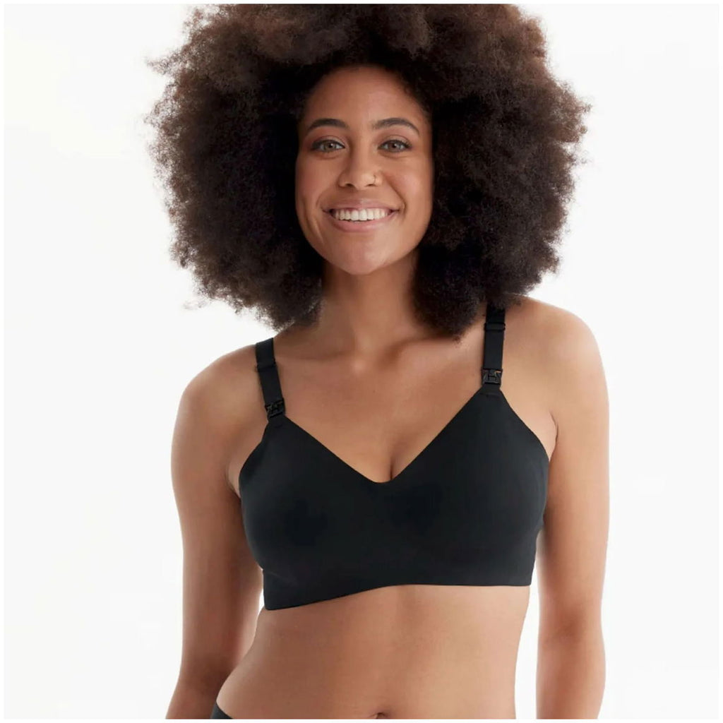 Momcozy YN21 L Hands-Free Pumping Bra Musta