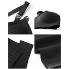 Momcozy YN21 XL Hands-Free Pumping Bra Musta