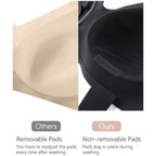 Momcozy YN21 XL Hands-Free Pumping Bra Musta