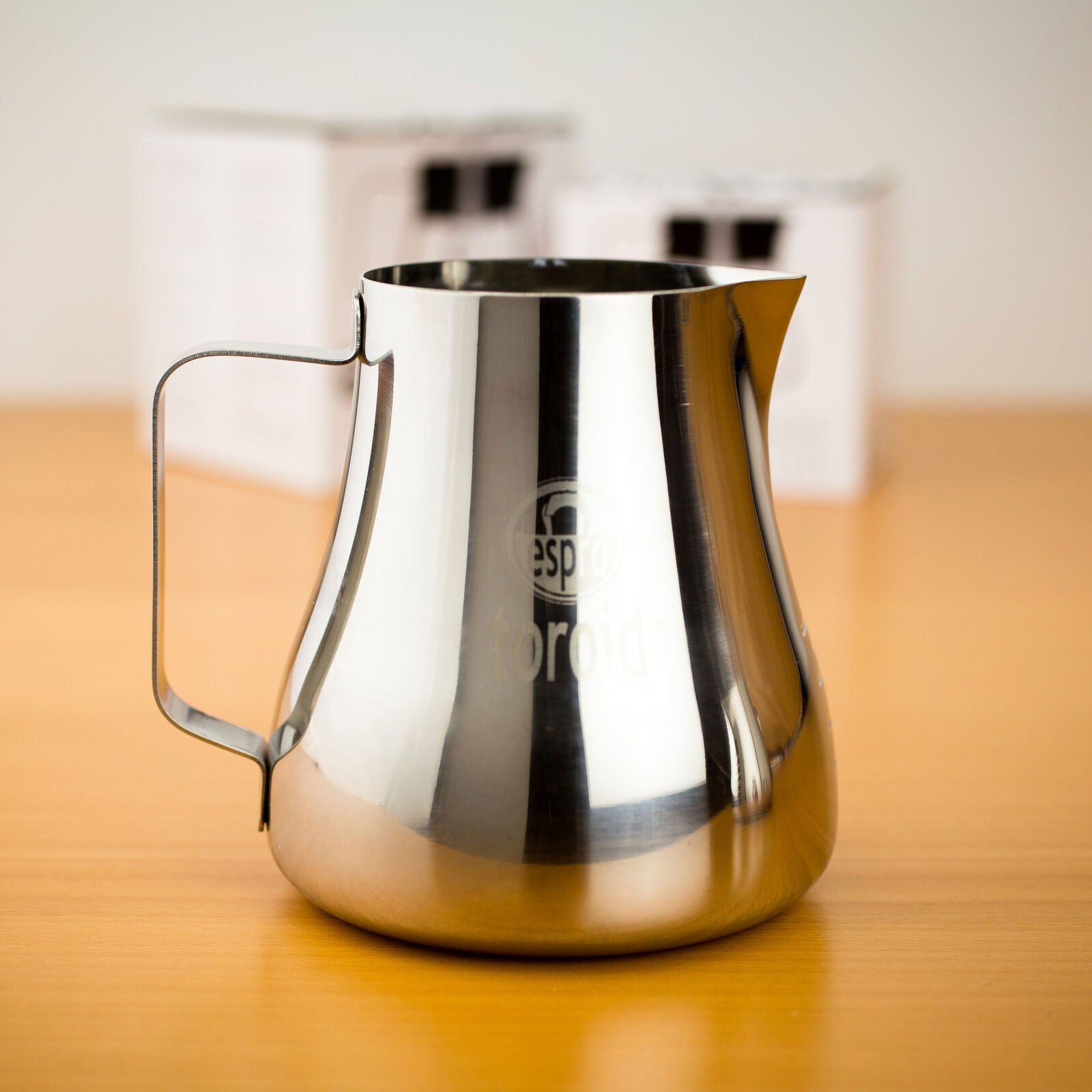 Espro Toroid Milk Jug 2020 French press coffee maker Brushed Steel