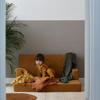 By KlipKlap KK Kids Soffa Senap m. Senap