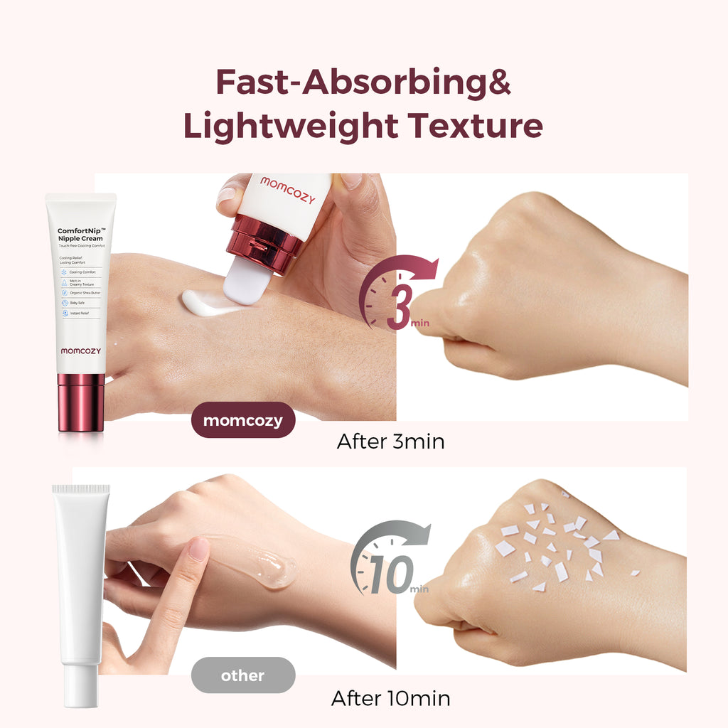 Momcozy 100 % luonnollinen vegaaninen lanoliiniton nännivoide