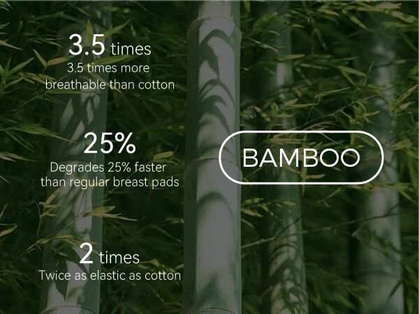 Momcozy Bambusfiber Engangs - 80 Stk Ammeinnlegg