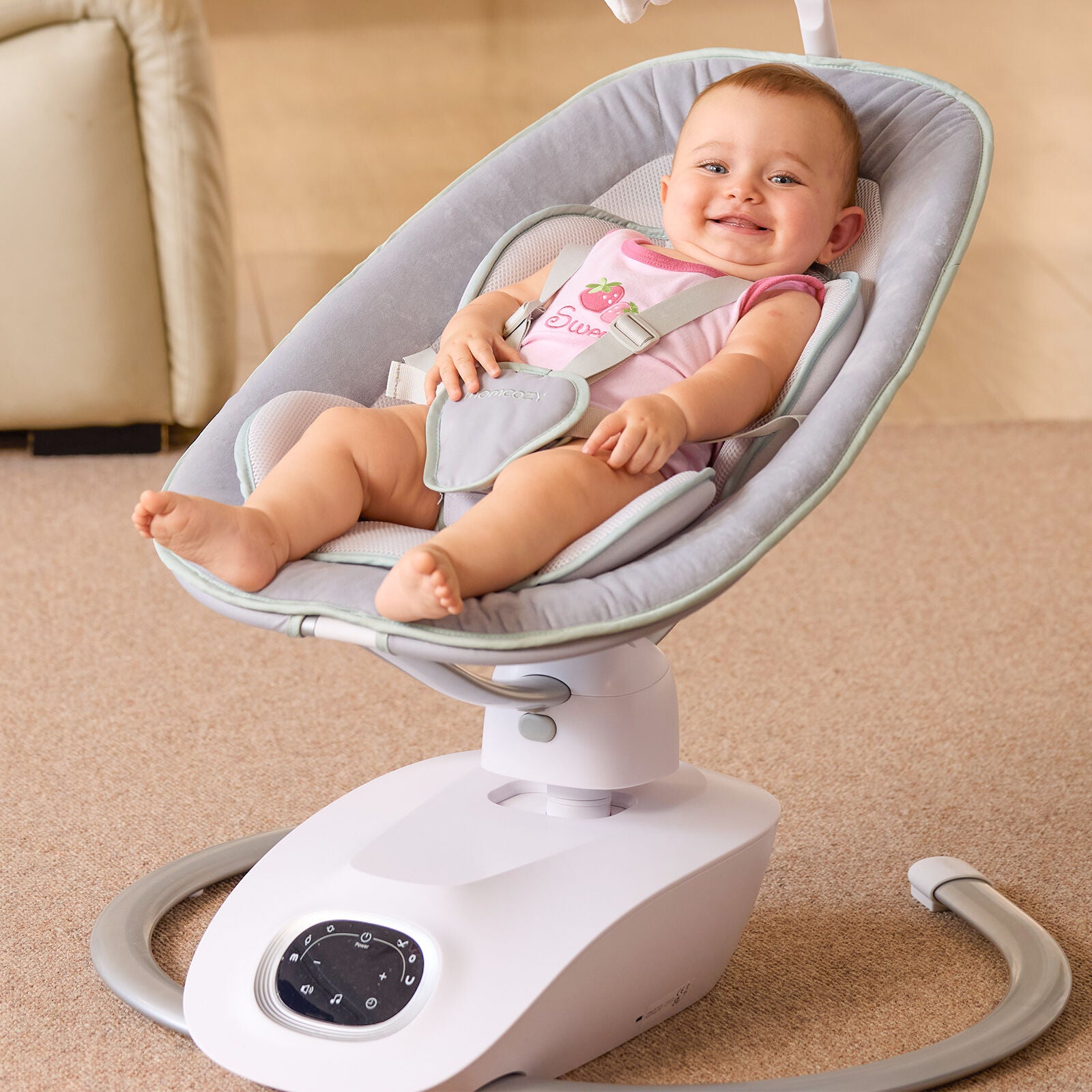Momcozy CocoSway 3D-Motion Elektrisk Babyslynge