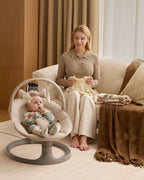 Momcozy CocoSway 3D-liikkeinen sähköinen vauvan keinu