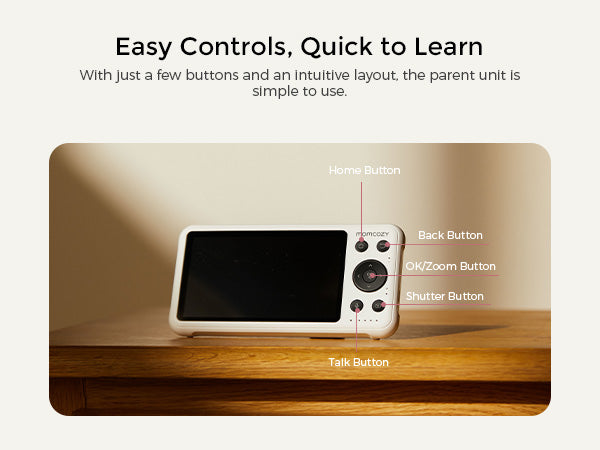 Momcozy BM04 Smart WiFi Video