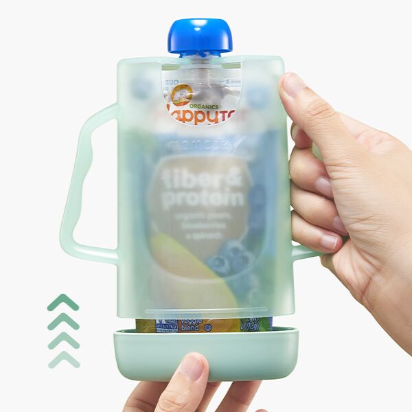 Momcozy Squeeze Proof Holder Babymadmaskine Grøn
