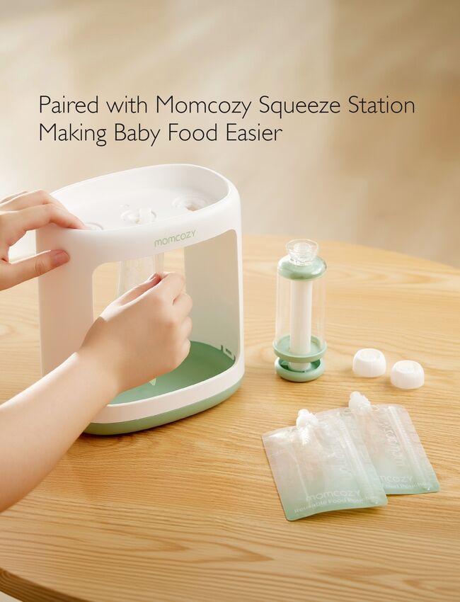 Momcozy 100ML 10STK Poser Babymadmaskine