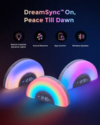 Momcozy Rainbow White Noise -vauvan äänilaite, harmaa