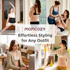 Momcozy Ergowrap M Efterfødselsmavebælte Oyster Pink
