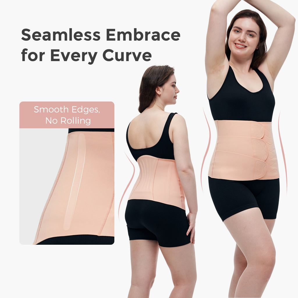 Momcozy Ergowrap L Efterfødselsmavebælte Oyster Pink