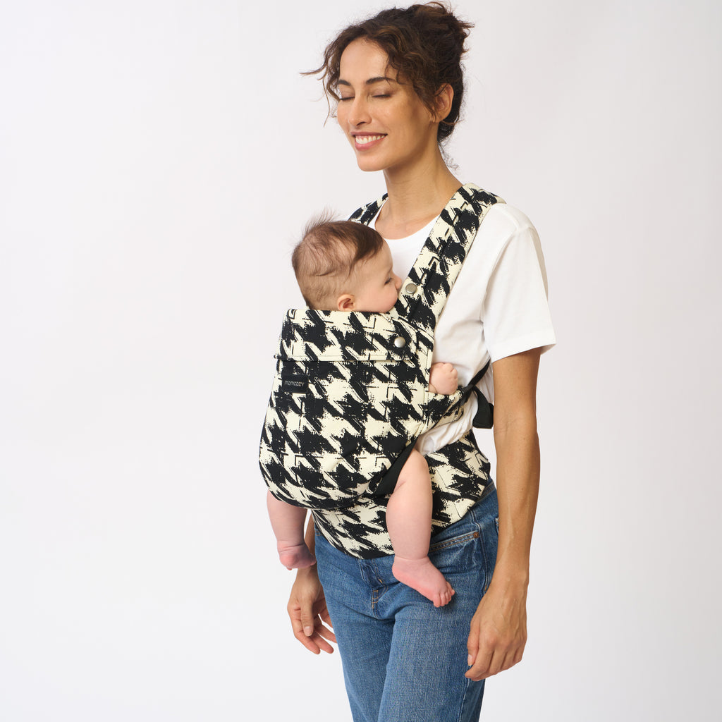 Momcozy PureHug Bomull Mjuk Strukturerad Bärsele Houndstooth